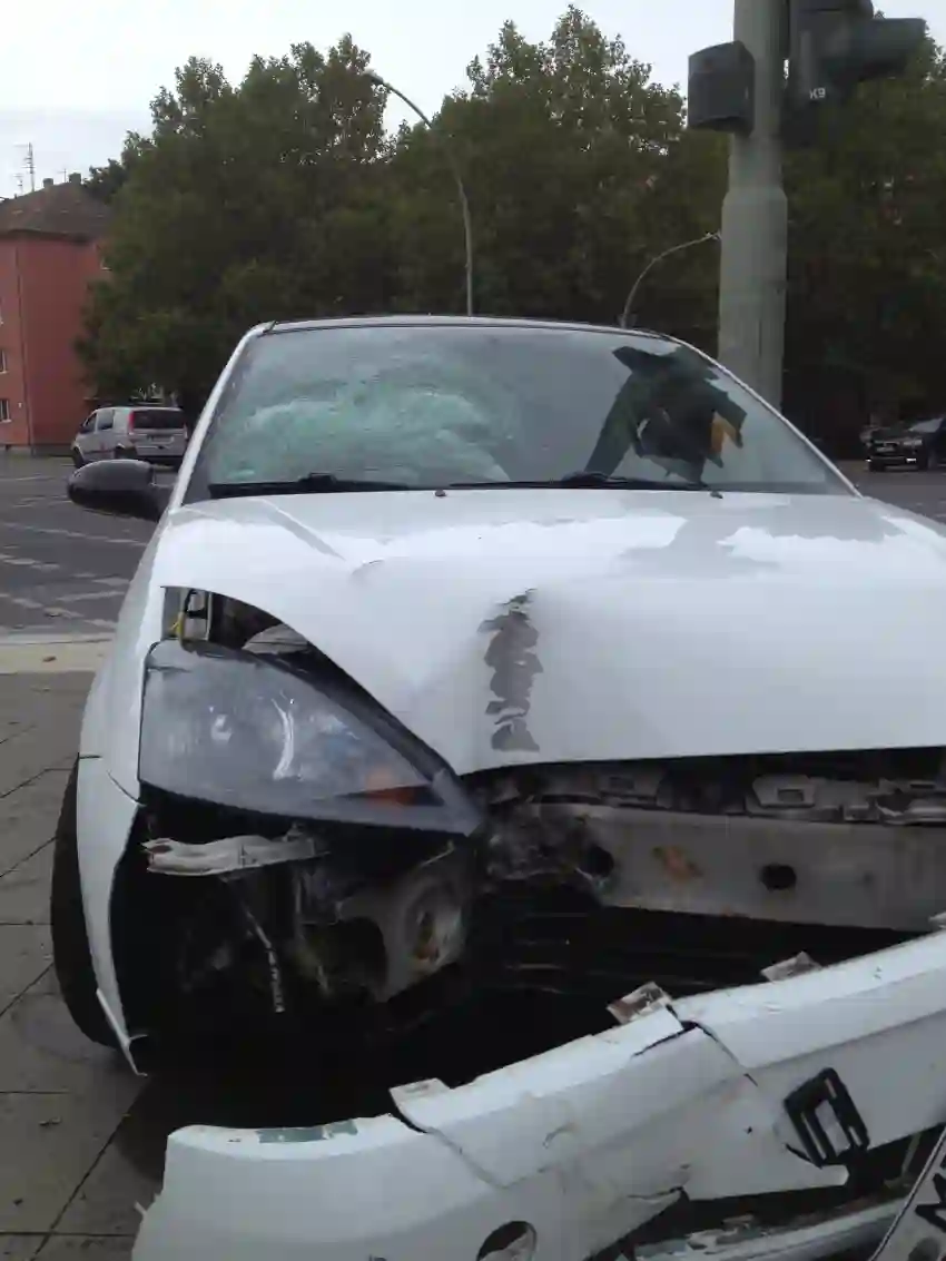 Enlèvement d'épave de voiture accidentée en Belgique